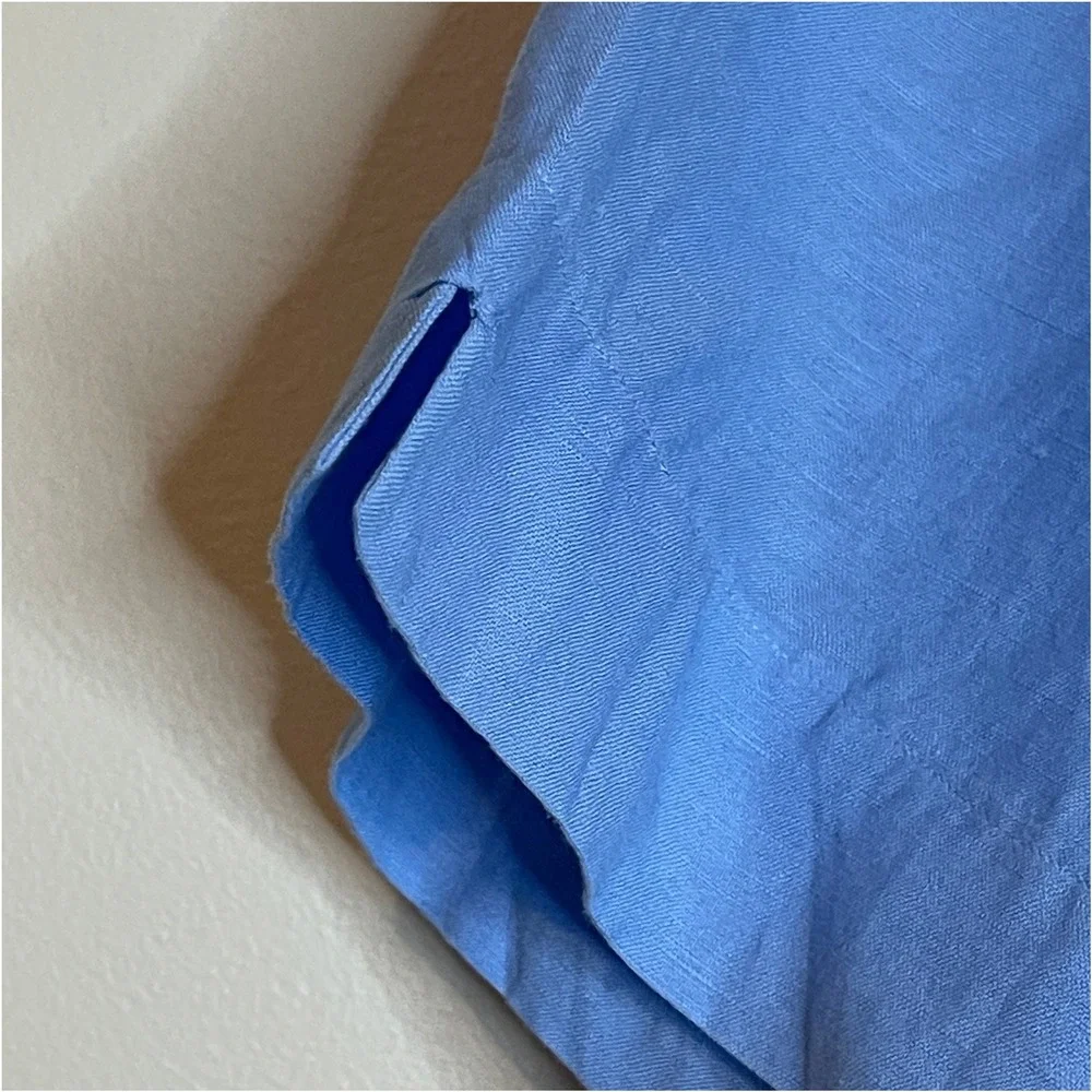 Polo Ralph Lauren Mens Classic Fit Button Up Shirt Blue Short‎ Sleeve Casual